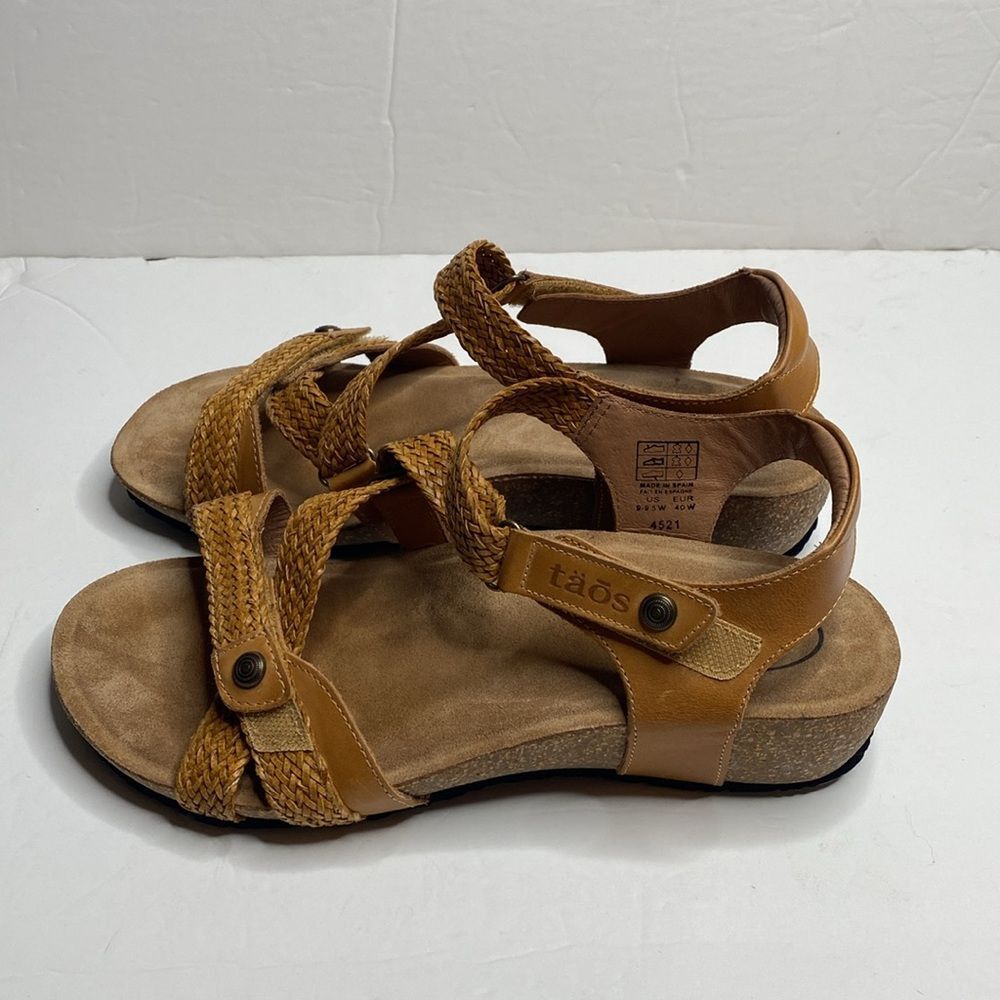 Taos Trulie Wedge Sandals Size EU 40 Wide - Picture 4 of 10
